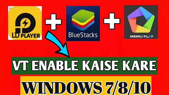 how to enable vt in windows 7 | vt enable kaise kare | how to enable virtualization in windows 7