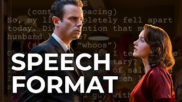 The Screenplay Dialogue Rules You Need to Know