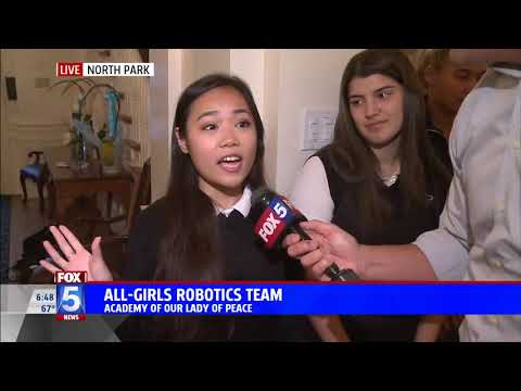 The Academy of Our Lady of Peace highlights its STEM program on FOX 5