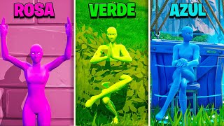 DESAFIO IMPOSSÍVEL DA CAMUFLAGEM NO FORTNITE!