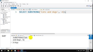 How to use SUBSTRING and count Backwards in MySQL
