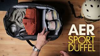 Aer built my perfect duffel // NEW Sport Duffel