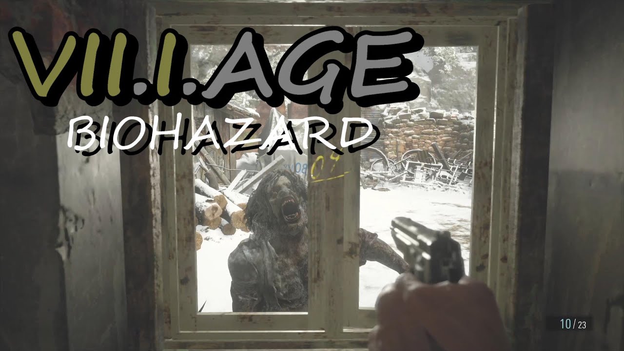 出演ゲームに挑戦 バイオハザードヴィレッジ 10 バイオハザードヴィレッジ動画