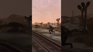 Sneaking vs Deathclaws  #falloutnewvegas  #gaming #gamingshorts