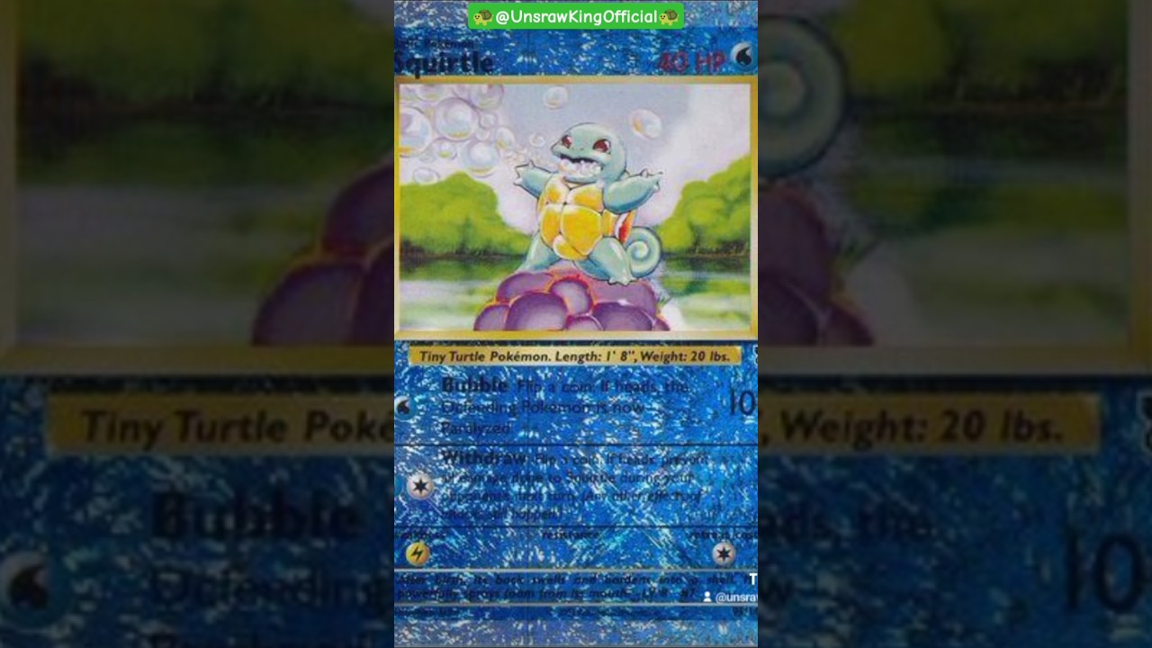 Pokemon Squirtle Cards Needed For My Collection 