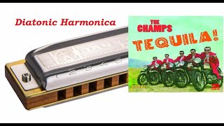 The Champs - «Tequila». Diatonic Harmonica C + Tabs