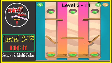 Dig IT || Season 2 (Multi Color)  ||  Level 2 -14 ||