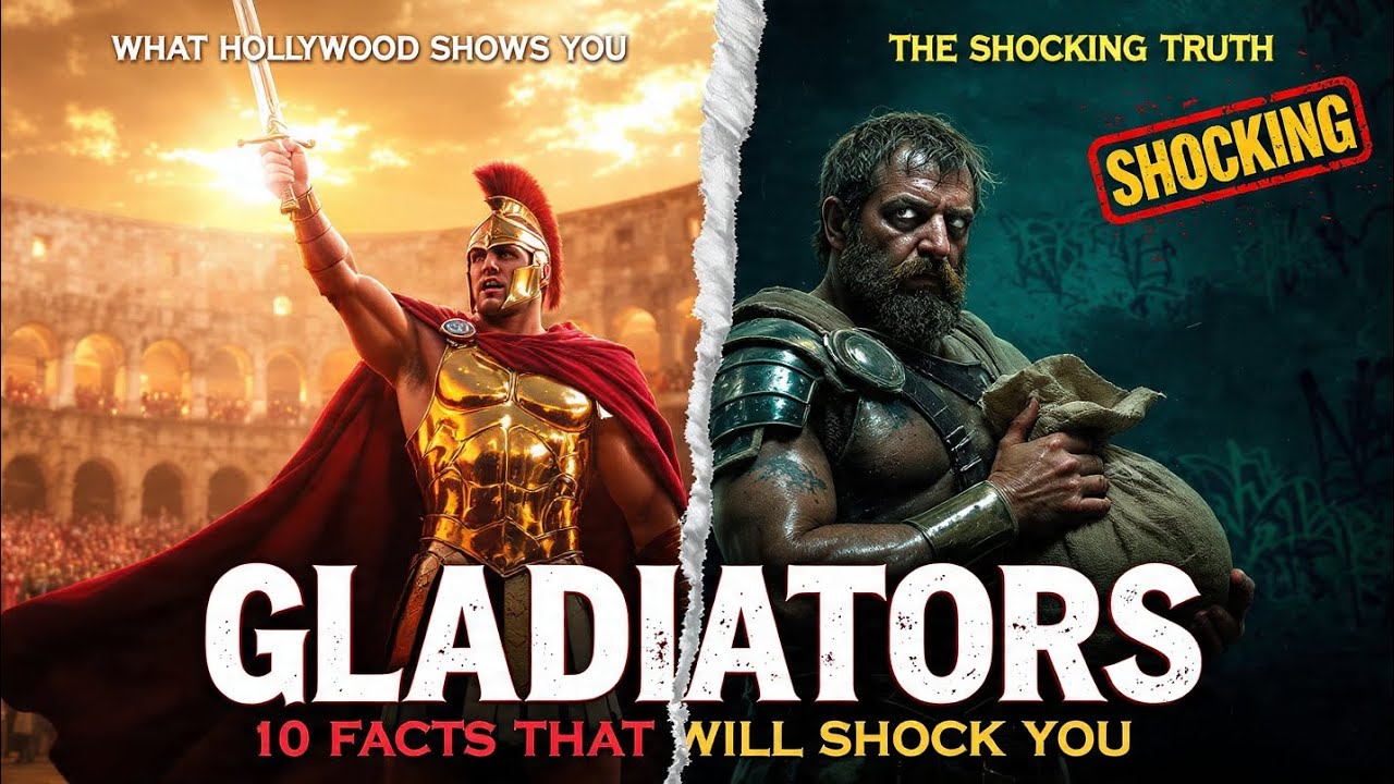 10 CREEPIEST FACTS About Roman GLADIATORS - YouTube