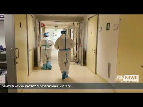 SANITARI NO VAX, PARTITE 31 SOSPENSIONI | 11/10/2021