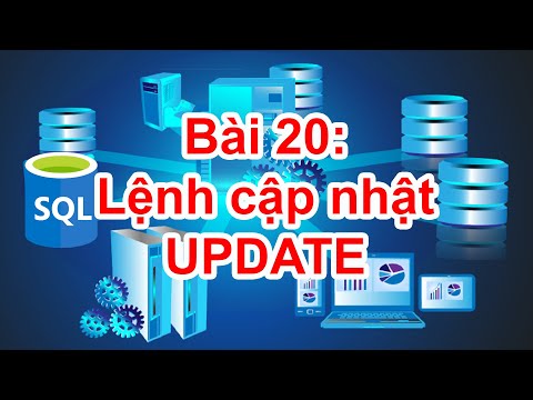 Video: Làm cách nào để cập nhật nhiều cột trong SQL?