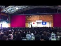 H23年度 阿中 卒業式 合唱