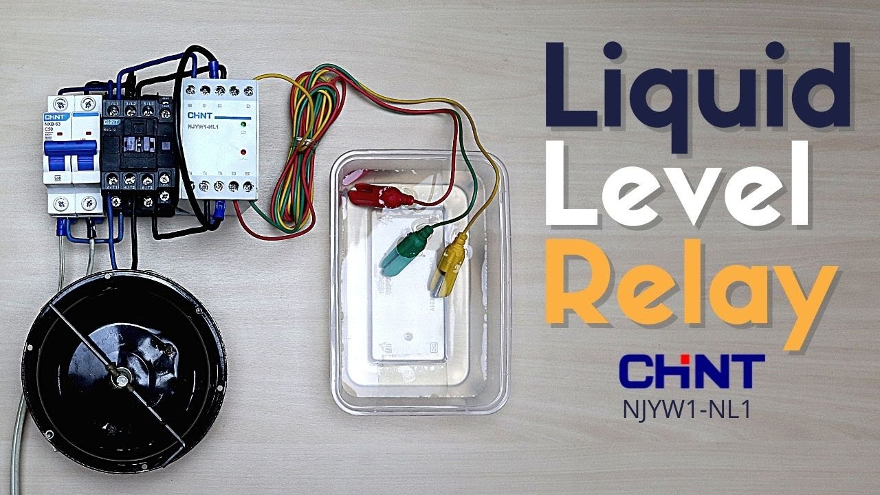 Cara Memasang Liquid Level Control NJYW1-NL1 - YouTube