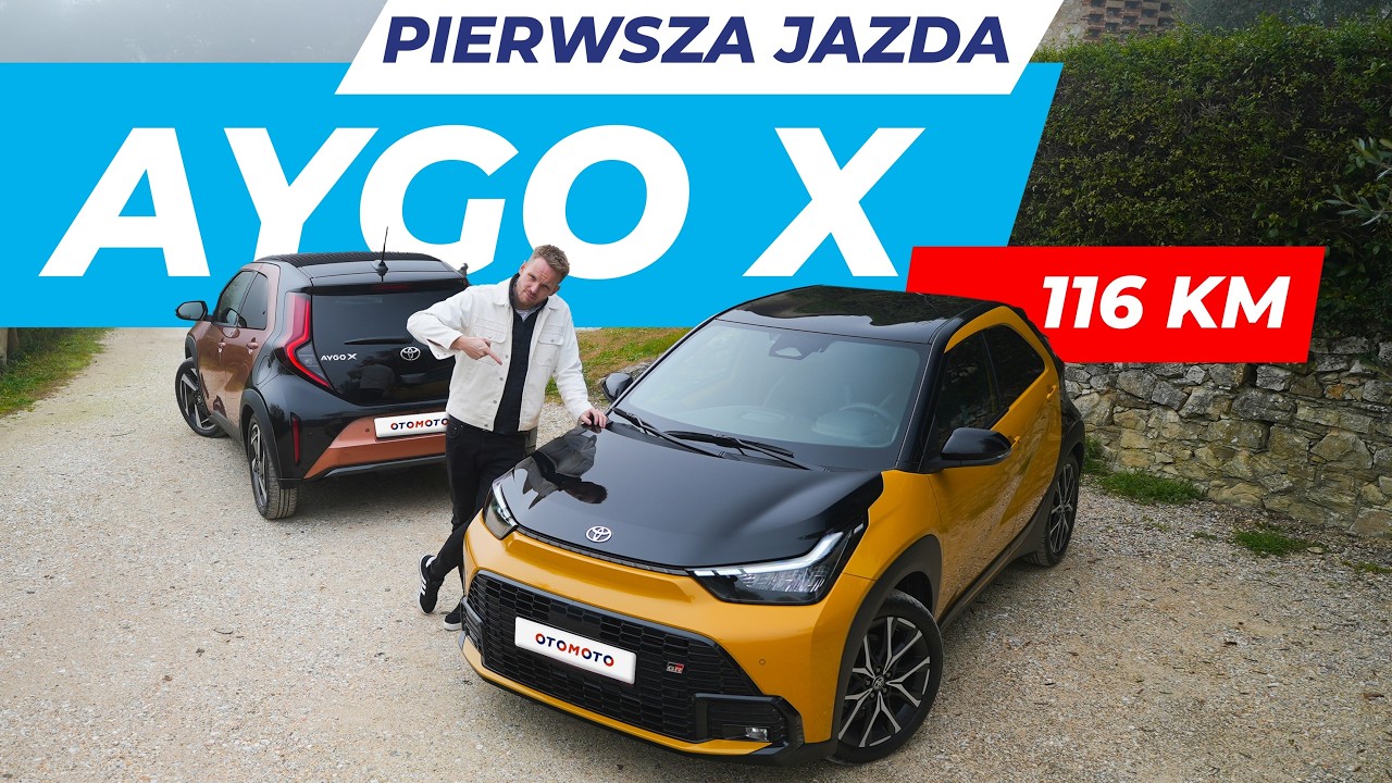 Toyota Aygo X – poniżej 4 l/100 km za mniej niż 90 tys. zł | OML