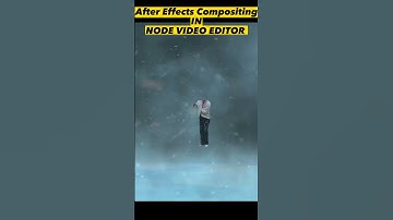 Learn aftereffects compositing #nodevideo