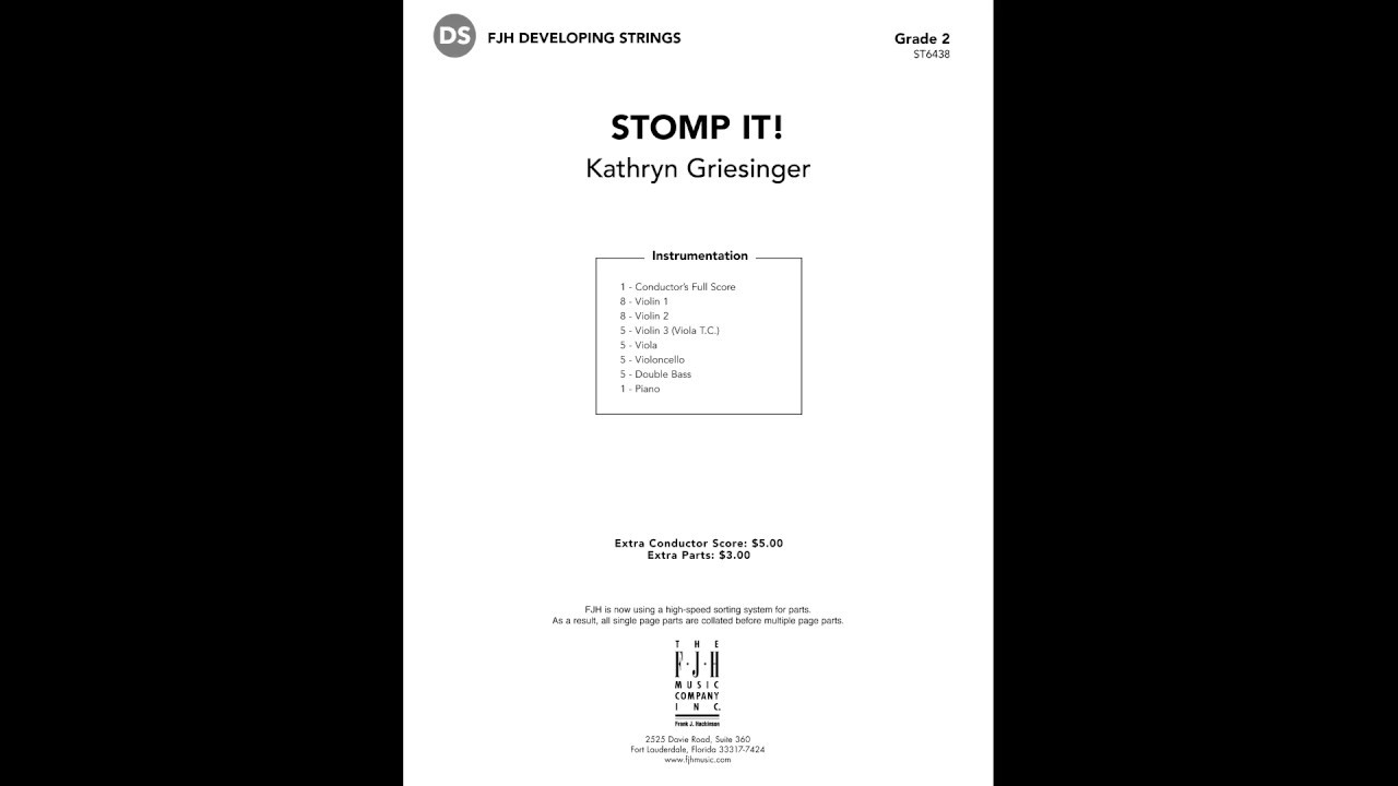 Stomp It! Kathryn Griesinger YouTube