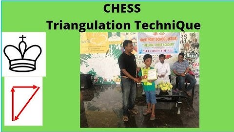 CHESS ENDGAME TECHNIQUE: TRIANGULATION( English )