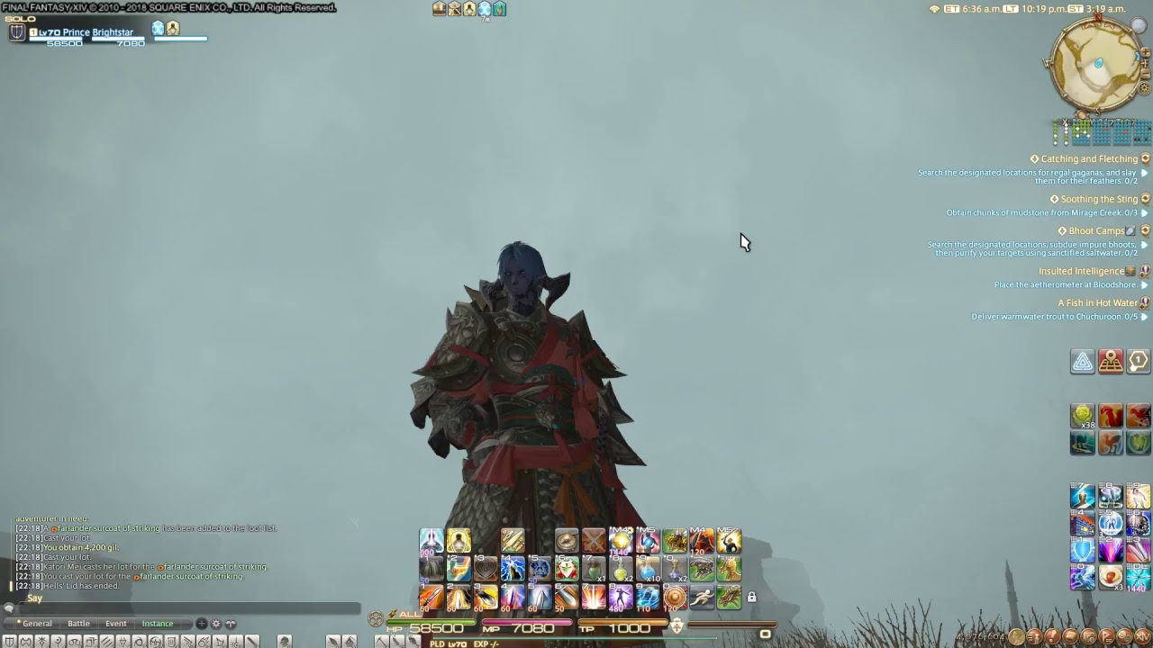 PrinceBrightstar Chill Stream - 2018/03/25 - Final Fantasy XIV