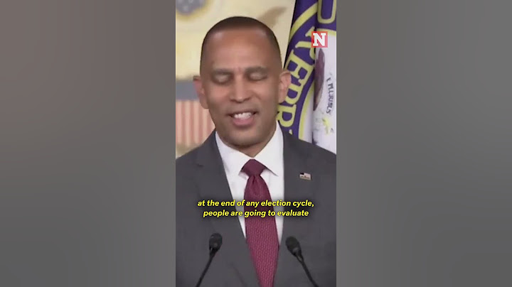 Hakeem Jeffries Questioned On His Future If He Keeps Backing Biden