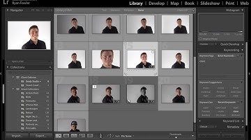 Create Collections and sharing them online in Lightroom