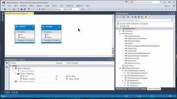 Creating a simple application with the Entity Framework
