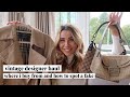 Vintage Designer Haul | How To Find The Best Items & Spot A Fake | jessmsheppard