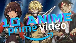 Las 20 MEJORES series anime en  Prime Video (Actualizado