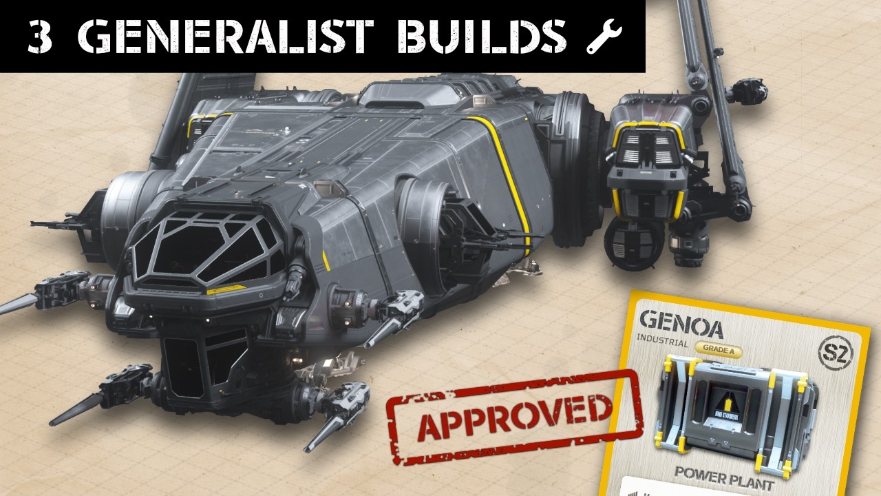 Engineer Build: Drake Cosair (3 Generalist Builds)