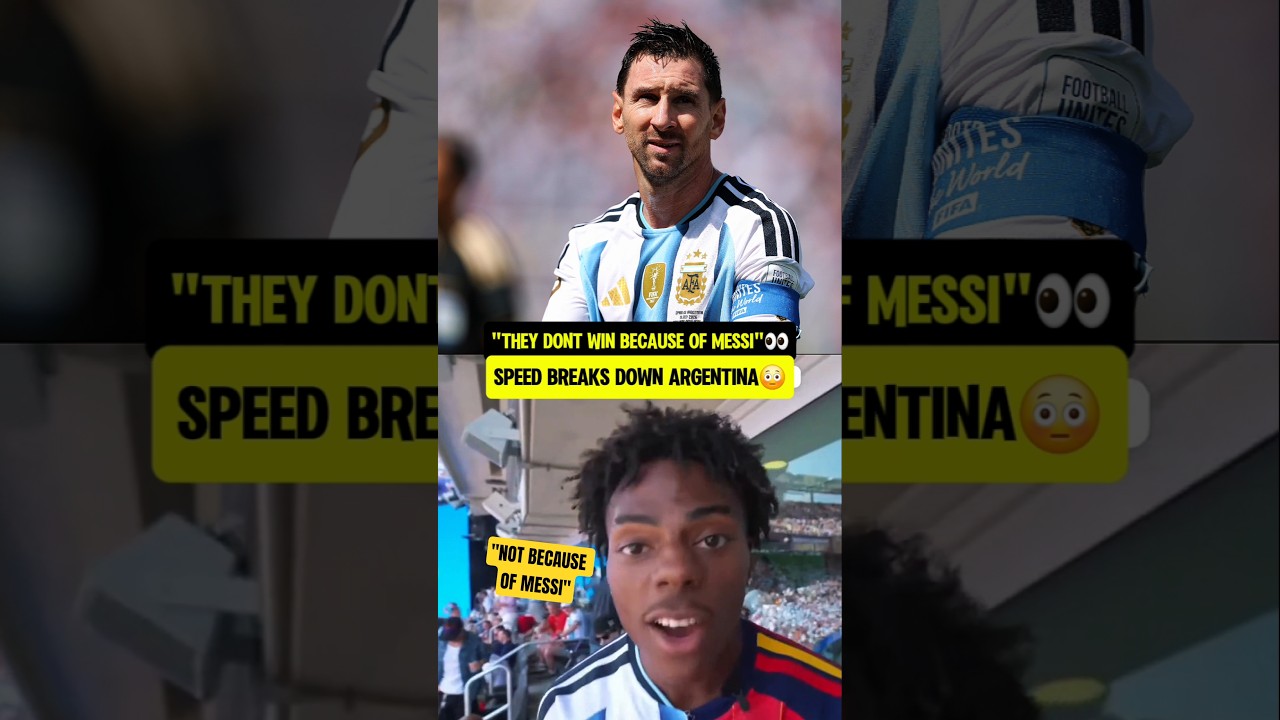 Do Argentina win BECAUSE of Messi?🤔