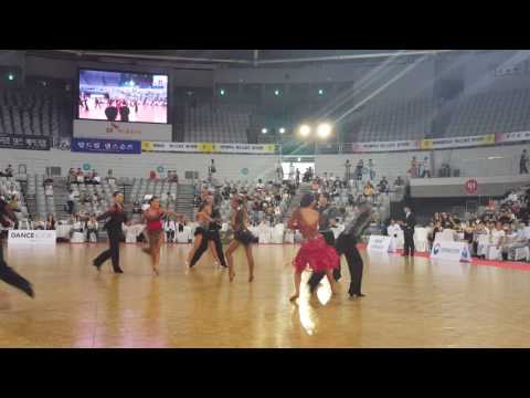 2016.7.31 댄스스포츠 국가대표최종선발전 라틴 1round chachacha 1