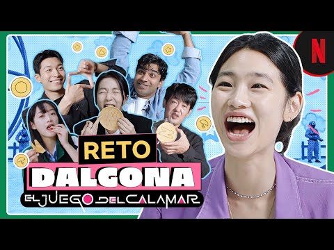 Cast de El juego del calamar se une al reto dalgona