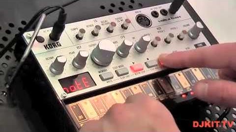 Korg Volca Analogue Synth Series  @Musikmesse 2013 with DJkit.tv @musikmesse 2013