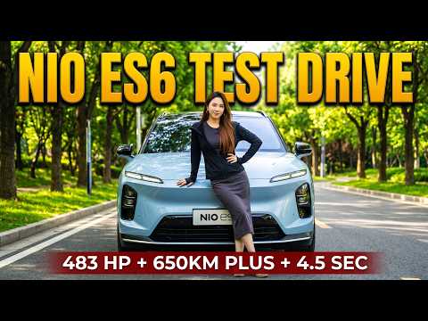 I Test Drove the NEW NIO ES6 – 650 KM Range & 0-100 in 4.5s Full Review
