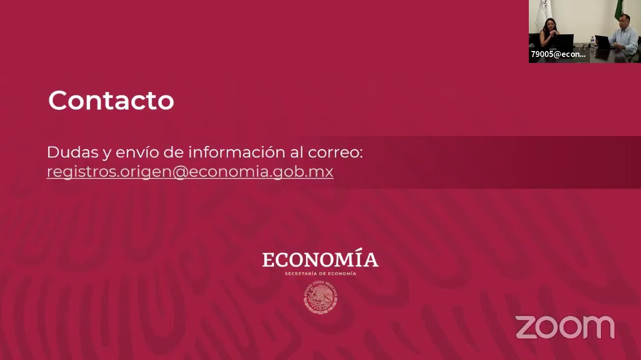 Economía México on X: #NoTePierdas el webinar: Actualización de Registros  de Productos Elegibles (RPE) por nueva LIGIE. Hablaremos del plan de  actualización de los RPE para tramitar certificados de origen con la