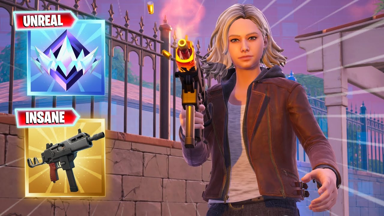 The NEW Grace Ashcroft Resident Evil Skin is INSANE! (Fortnite Unreal Ranked 17 Elims)