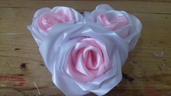 COMO HACER ROSA ETERNA CON LISTON POPOTILLO, ECONÓMICA Y FÁCIL DE  HACER🌹#rosas#sanvalentin #handmade 