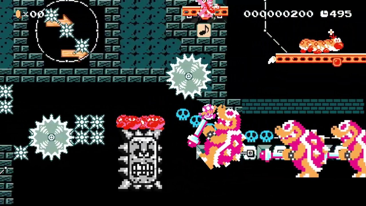 ♪ Misfits - Hybrid Moments ♪ by Cathy Beef [Mario Maker 2]