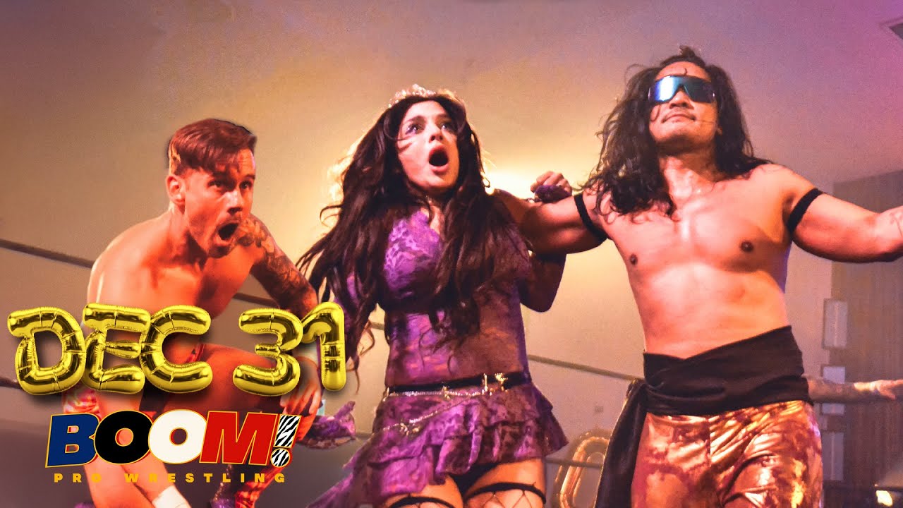 Brady Malibu vs Shaolin Funk (Golden Haunches) 💥 BOOM! Pro Wrestling