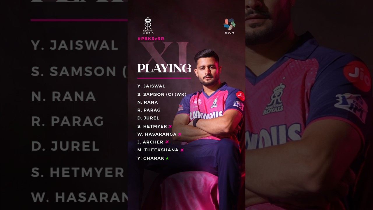 Yudhvir replaces Tushar as we bat first in Mullanpur! 🔥