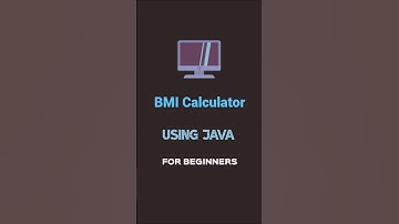 "BMI Calculator in Java! 📏 Track your health with quick BMI calculations! #Java #BMICalculator"