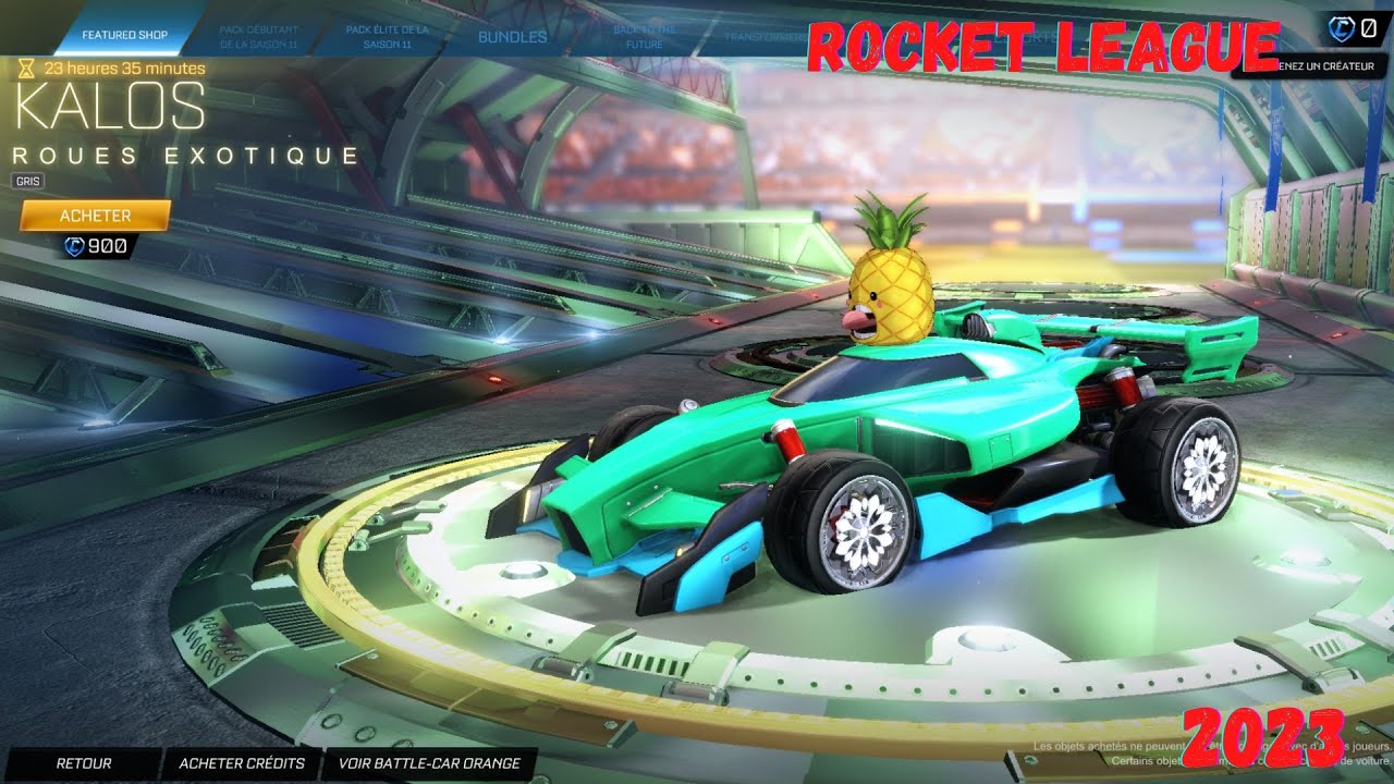 *NEW* KALOS AUTO BOUTIQUE 28 JUIN 2023 ROCKET LEAGUE ITEM SHOP BOUTIQUE
