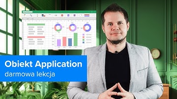 Programowanie VBA w EXCEL 365 | Obiekt Application | ▶strefakursow.pl◀ #excel #excel365