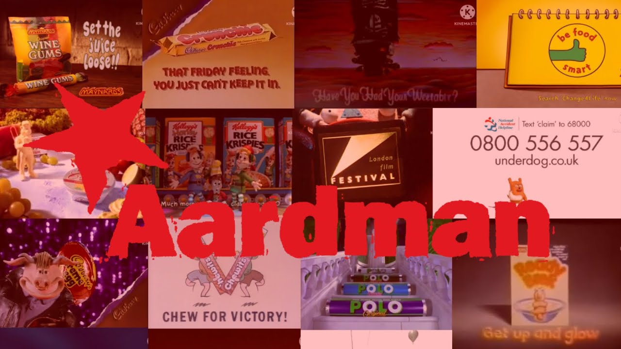 10 Minutes of Aardman Adverts (1983 - 2013)