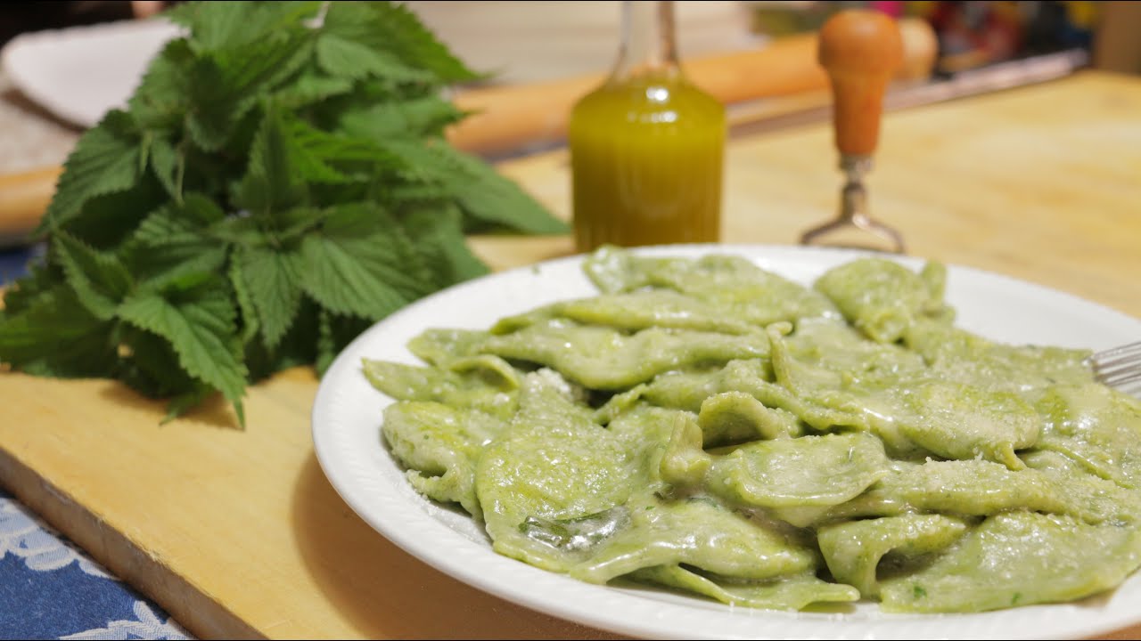 How to make Nettle Tortelli Pasta Grannies YouTube