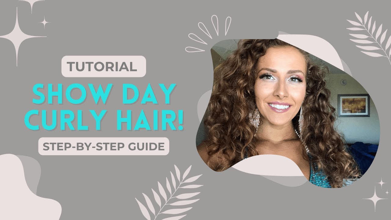 Flawless Curly Hair Routine for Bodybuilding Show Day | Stress-Free & Tan-Safe!