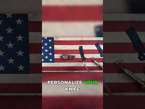 Vosteed Encourages Knife Customization!