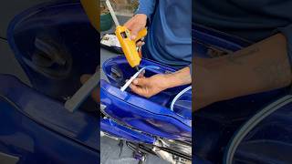Tip para instalar luces led a una moto para que alumbre el motor #motos