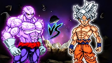 Jiren V2 OP all form (Zeed) (New) VS Son Goku US MUI V3.5 OP in Mugen