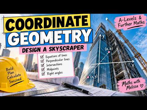 A-Level Coordinate Geometry Skyscraper Lesson PART 1 video thumbnail