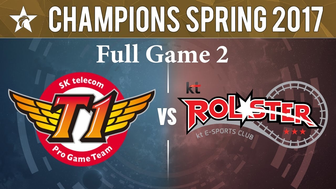 SKT vs KT || Full Game 2 || LCK Spring Finals 2017 || SK Telecom T1 vs KT Rolsters || 04/22/2017