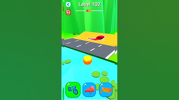 #102 Shape-shifting Funny Race Gameplay new hyper casual games #shorts #gameplay #shapeshifting